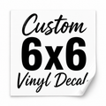 Custom 6x6 Vinyl Decal